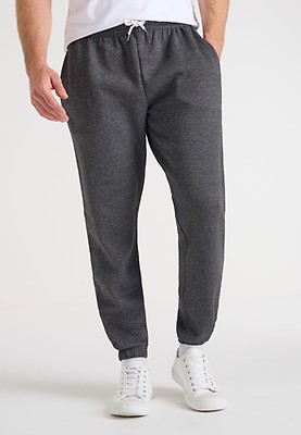 Mens Black Straight Leg Jogger Peacocks