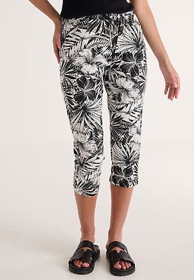 Peacocks cropped trousers best sale