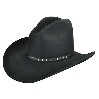 Bailey Western August 3X Wool Felt Cowboy Hat Cobble / 6 7/8