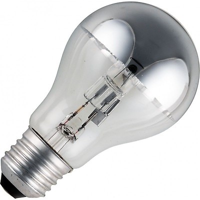 kralen Indringing Bezienswaardigheden bekijken Halogeen ECO Kopspiegellamp | Grote fitting E27 | 28W (vervangt 40W) Zilver
