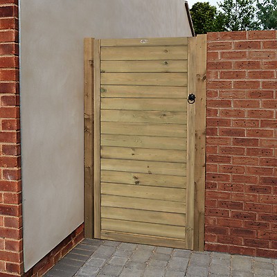 Forest 3 X 6 Horizontal Tongue And Groove Pressure Treated Wooden Side Garden Gate Fencestore