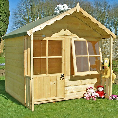 wooden garden playhouse