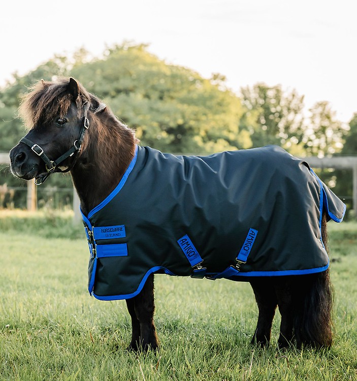 Couverture d'écurie Horseware Rambo Heavy 400G Noir 221cm