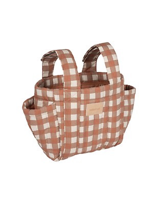 Sac organisateur de poussette Hyde park  Brick brown - Nobodinoz - little  cecile