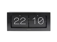 KARLSSON Mini Flip Uhr mit Kalender 24,5x24,5x10 cm - green black