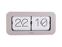 XL Flip Boxed Clock Bamboo