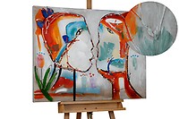 KunstLoft® Peinture Acrylique sur Toile Sweas Sugar 80x120cm Peinte à la Main KunstLoft® Peinture Acrylique sur Toile Sweas Sugar 80x120cm Peinte à la Main
