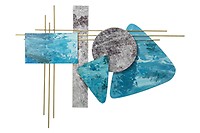 Quadro di Metallo Lussuoso plastico murale Riquadri Brillanti KunstLoft Stravagante Scultura da Parete in Metallo Finestre sconosciute 82x116x5,5cm Decorazione Parete XXL Design Fatta a Mano 