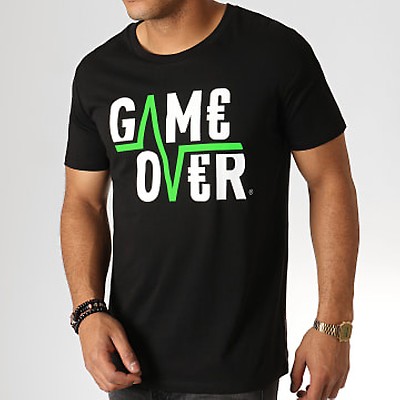 Homme Game Over Sweat Capuche Or Noir | Sweats - Pulls · Bflyevents