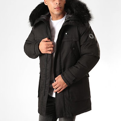 Sixth June Parka Chauffante Fourrure Poche Bomber M3500SOW Noir