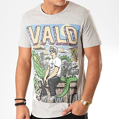 Vald Tee Shirt Pensionman Blanc LaBoutiqueOfficielle