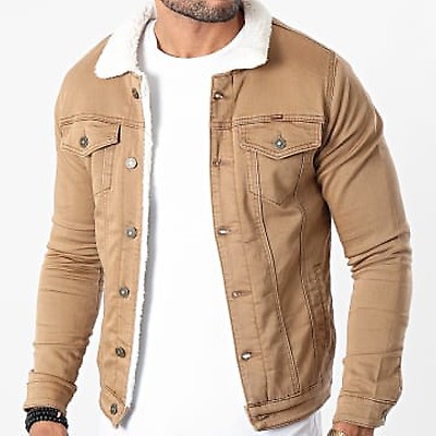 Homme Jack And Jones Veste Velours Col Mouton Alvin Sherpa Corduroy Bleu  Marine | Blousons - Vestes · Bflyevents