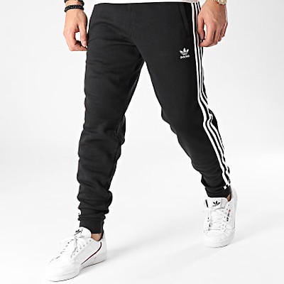 Adidas Originals - Pantalon Jogging A Bandes Tricolor GN3577 Noir -  LaBoutiqueOfficielle.com