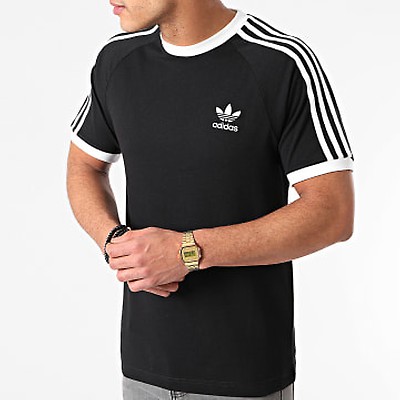 Tee shirt noir adidas hot sale