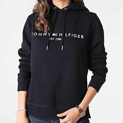 Tommy Hilfiger Sweat Capuche Femme Essential 1279 Orange