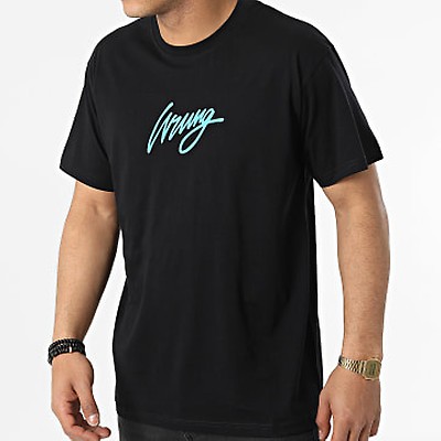 Wrung Tee Shirt 5 Letters Noir LaBoutiqueOfficielle