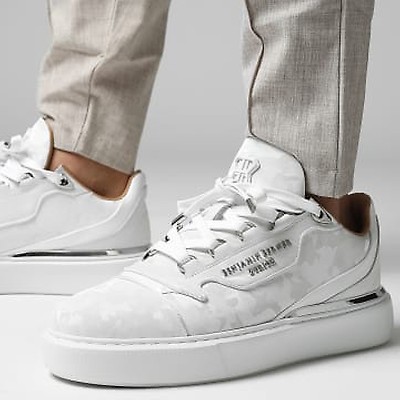 Benjamin Berner Baskets Raphael Low Top Marble Reflective