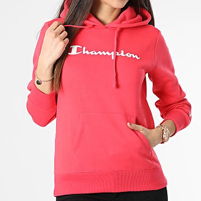 Champion Sweat Capuche Femme 116458 Orange