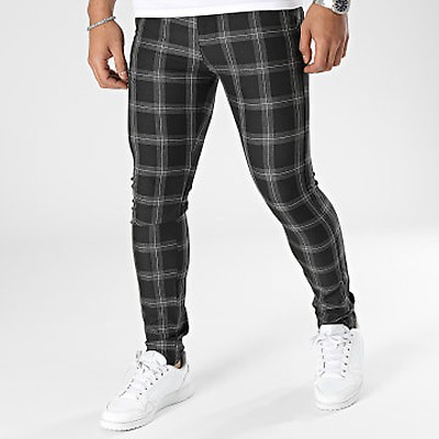 Pantalon chino homme carreaux hot sale