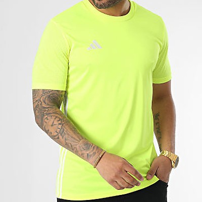 Tee shirt best sale adidas jaune fluo