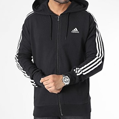 Adidas Sportswear - Ensemble De Survetement A Bandes Femme IA3147 Noir 