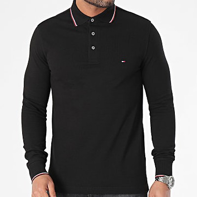 Guess Polo Manches Longues M4RP36 KBL51 Noir