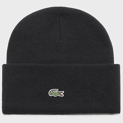 Lacoste Bonnet Logo Brode Crocodile Bleu Marine LaBoutiqueOfficielle