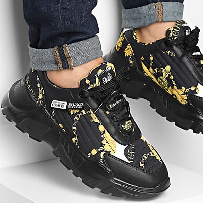 Versace Jeans Couture - Baskets Fondo Hyber 75YA3SNA Black
