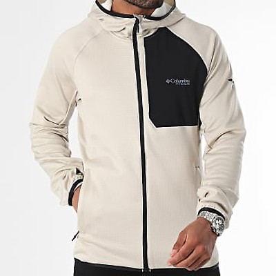 Columbia Veste Zippee Capuche Triple Canyon Grid Fleece 2094973 Noir LaBoutiqueOfficielle