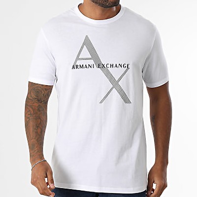 Tシャツ・カットソー NEW  Armani Exchange  6LZTFG-ZJBVZ White A