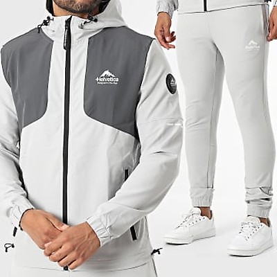 Survêtement De Sport Pour Homme - Veste à Capuche Et Pantalon De