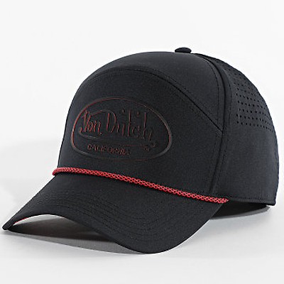 Bonnet Brodé Von Dutch Bleu Marine - Neuf Sous Emballage, Taille Unique Unisexe