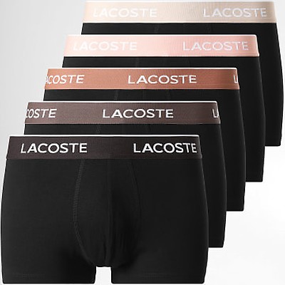 Lot De 3 Boxers Sergio Tacchini En Coton - Taille L - Noir à Rayures - Neuf Avec étiquettes
