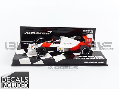 Mc Laren Mp4 5b Elevated Nose Cone Test Car Monza 1990 Little Bolide