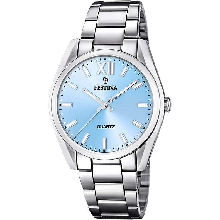 Montre festina fond bleu new arrivals