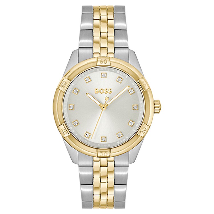 Montre Pierre Lannier femme coeur ouvert automatique doré rose 310F908