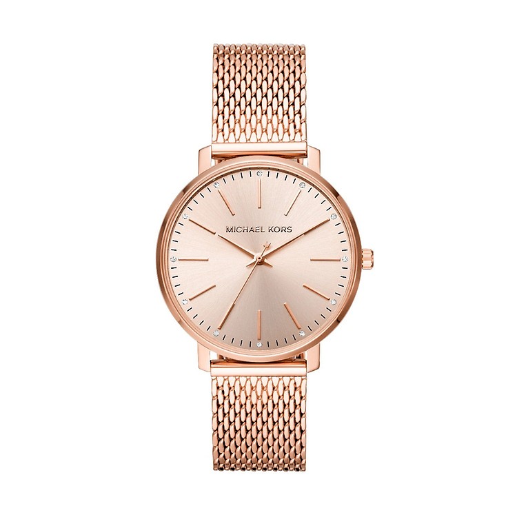 Montre Connectée MICHAEL KORS Femme Braceler Acier Doré Rose