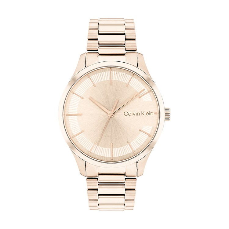 Montre calvin discount klein femme rose