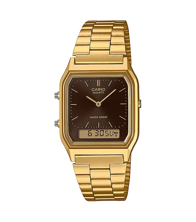 Reloj Casio AQ-230EGG-3AEF Diseño Unisex, Funcional Y Elegante