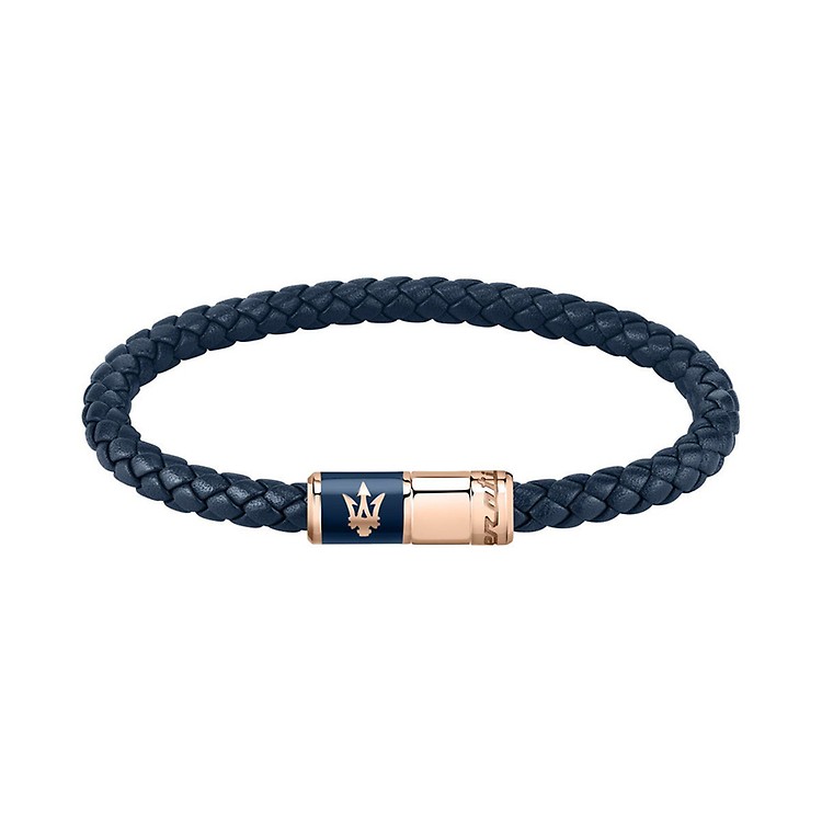 Bracelet Homme Recycled Leather Noir