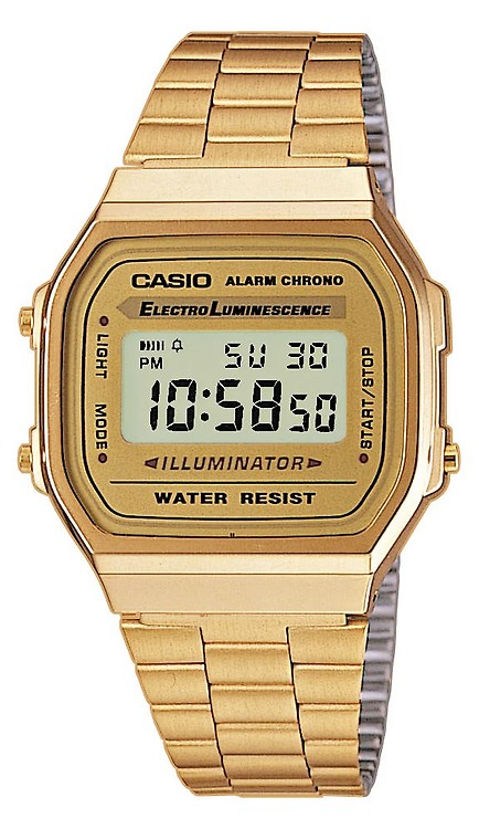 CASIO Montre Femme Vintage Digitale Doré LA680WEGA-9ER