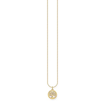 アクセサリー Thomas Sabo Tree of Love silver necklace Necklace with pendant: Tree of Love, silver – THOMAS SABO