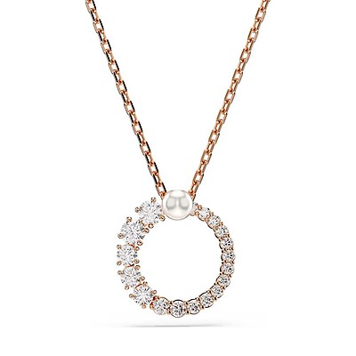 Swarovski So Cool Pin Gold-Tone Plated Necklace