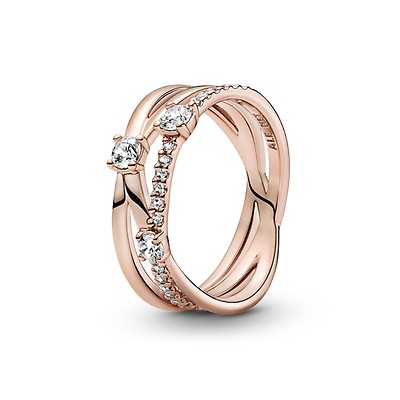 Pandora Rose Brilliant Bow Ring