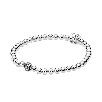 Pandora string of beads bracelet clearance