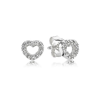 Pandora heart signature earrings sale