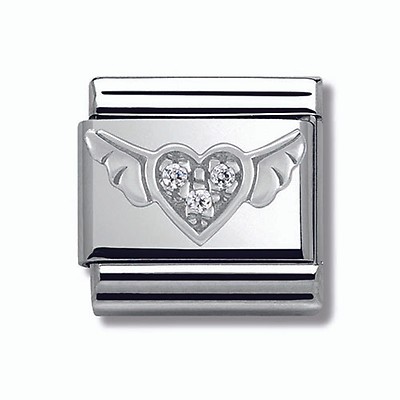 Nomination clearance wing charm