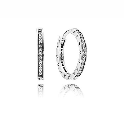 Silver deals hoops pandora