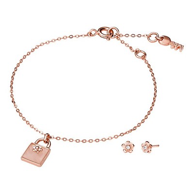 Mk lock bracelet deals