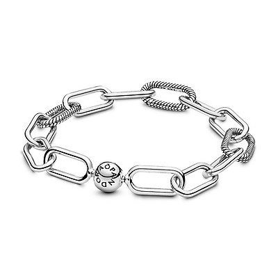 Pandora Me Link Chain Charm Bracelet In Silver